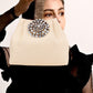 Rajwada Women Jute With Golden Centre Strap Batuas
