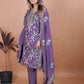 Rajwada Light Purple Chiffon Embroidered Stitched Kurta Set For Women