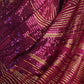 Rajwada Wine Georgette Embellished Solid Saree For Women