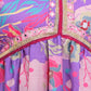 Rajwada Purple Muslin Silk Printed Stitched Kurta Set For Women