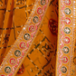 Rajwada Yellow Georgette Embroidered Saree For Women