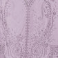 Rajwada Lavender Cotton Blend Embroidered Semi Stitched Kurta Set For Women