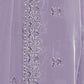 Rajwada Lavender Organza Embroidered Elegant Saree For Women