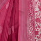 Rajwada Pink Cotton Linen Zari Work Saree For Women