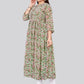 Rajwada Light Green Georgette Printed Kurti For Women
