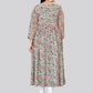 Rajwada Grey Georgette Printed Kurti For Women