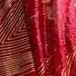 Rajwada Maroon Georgette Embellished Solid Saree For Women