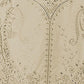 Rajwada Light Beige Cotton Blend Embroidered Semi Stitched Kurta Set For Women