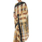 Rajwada Multicolour Silk Blend Checked Saree For Women