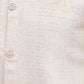 Rajwada Off White Viscose Silk  Woven Stitched Kurta For Men