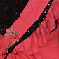Pink Silk Blend Embellished Saree
