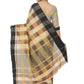 Rajwada Multicolour Silk Blend Checked Saree For Women