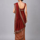 Maroon Georgette Embellished Saree