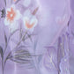 Rajwada Lavender Organza Printed Saree With Unstitched Blouse For Women