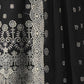 Rajwada Black Georgette Embroidered Semi Stitched Kurta Set For Women