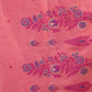 Rajwada Pink Cotton Blend Solid Saree For Women