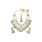 Rajwada Green Alloy Embellished Jewellery Set For Women