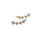 Rajwada Golden Alloy Embellished Earrings For Women