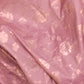 Rajwada Pink Silk Blend Woven Saree With Unstitched Blouse For Women