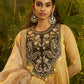Rajwada Gold Organza Embellished Kurta Set For Women