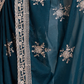 Rajwada Teal Georgette Printed Saree For Women