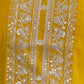 Rajwada Mustard Silk Blend Embroidered Stitched Kurta Set For Women