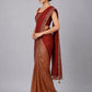 Maroon Georgette Embellished Saree