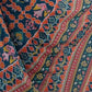 Rajwada Multicolor Silk Blend Floral Print & Cutwork Saree For Women