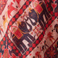 Rajwada Black And Red Linen Cotton Printed Saree For Women