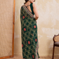 Rajwada Green Georgette Embroidered Saree For Women