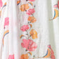 Rajwada White Cotton Linen Solid Printed Saree For Women