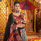 Rajwada Multicolor Viscose Rayon Embroidered Semi-Stitched lehenga With Stunning Tassels For Women