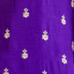 Rajwada Purple Chiffon Embroidered Stitched Kurta Set For Women