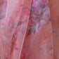 Rajwada Peach Organza Printed Saree With Unstitched Blouse For Women