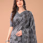 Rajwada Grey Georgette Sequin Elegant Saree For Women