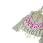 Rajwada Silver Suede Embellished Potli For Women