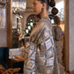 Rajwada Grey Linen Woven Saree With Unstitched Blouse for Women