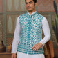 Rajwada White Silk Blend Plain Stitched Kurta Set For Men
