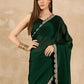 Rajwada Green Georgette Embroidered Saree For Women