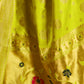 Rajwada Lime Green Silk Blend Woven Pithani Saree For Women