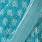 Rajwada Sky Blue Cotton Linen Zari Work Saree For Women