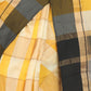 Rajwada Yellow Silk Blend Checked Saree For Women