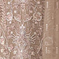 Rajwada Beige Georgette Embellished Semi Stitched Kurta Set For Women