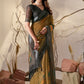 Rajwada Multicolor Linen Cotton Printed Saree For Women