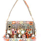 Rajwada Multicolor Tassels Embellished Clutch For Women