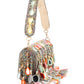 Rajwada Multicolor Tassels Embellished Clutch For Women
