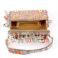 Rajwada Multicolor Tassels Embellished Clutch For Women