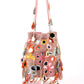 Rajwada Pink Embroidered Potli Bag with Tassels For Women