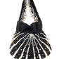 Rajwada Black Embroidered Potli Bag For Women