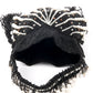 Rajwada Black Embroidered Potli Bag For Women